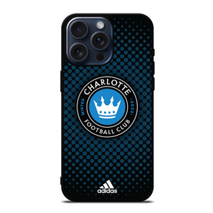CHARLOTTE FC SOCCER MLS ADIDAS iPhone 15 Pro Max Case Cover