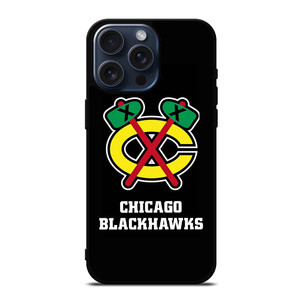 CHICAGO BLACKHAWKS SYMBOL iPhone 15 Pro Max Case Cover CHICAGO BLACKHAWKS SYMBOL iPhone 15 Pro Max Case Cover