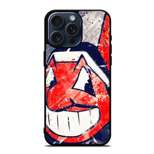 CLEVELAND INDIANS LOGO BASEBALL TEAM MLB ICON iPhone 15 Pro Max Case Cover CLEVELAND INDIANS LOGO BASEBALL TEAM MLB ICON iPhone 15 Pro Max Case Cover