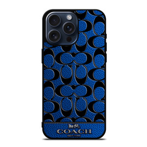 COACH NEW YORK BLUE 3 iPhone 15 Pro Max Case Cover