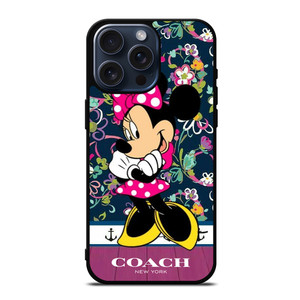 COACH NEW YORK CUTE MICKEY MOUSE iPhone 15 Pro Max Case Cover