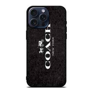 COACH NEW YORK SIGNATURE iPhone 15 Pro Max Case Cover