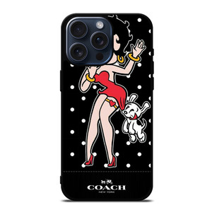 COACH NEW YORK X SEXY BETTY BOOP iPhone 15 Pro Max Case Cover