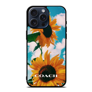 COACH SUNFLOWER iPhone 15 Pro Max Case Cover