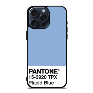 COLOR PANTONE PLACID BLUE iPhone 15 Pro Max Case Cover