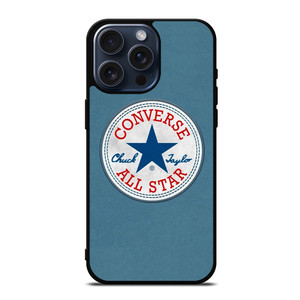 CONVERSE SNEAKERS LOGO BLUE iPhone 15 Pro Max Case Cover CONVERSE SNEAKERS LOGO BLUE iPhone 15 Pro Max Case Cover