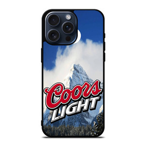 COORS LIGHT BEER LOGO iPhone 15 Pro Max Case Cover COORS LIGHT BEER LOGO iPhone 15 Pro Max Case Cover