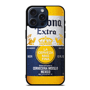 CORONA BEER iPhone 15 Pro Max Case Cover CORONA BEER iPhone 15 Pro Max Case Cover