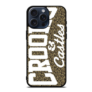 CROOKS AND CASTLES LEOPARD SKIN iPhone 15 Pro Max Case Cover