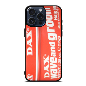 DAX WAVE AND GROOM POMADE iPhone 15 Pro Max Case Cover DAX WAVE AND GROOM POMADE iPhone 15 Pro Max Case Cover