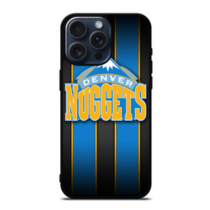 DENVER NUGGETS STRIPE LOGO iPhone 15 Pro Max Case Cover