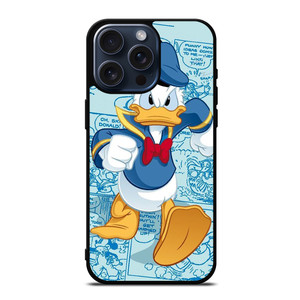 DISNEY DONALD DUCK CARTOON iPhone 15 Pro Max Case Cover