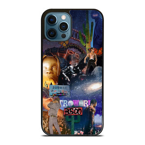 TRAVIS SCOTT COLLAGE iPhone 12 Pro Max Case Cover TRAVIS SCOTT COLLAGE iPhone 12 Pro Max Case Cover