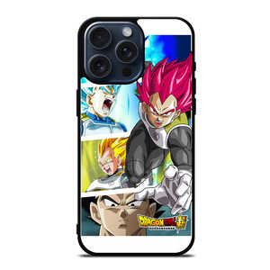 DRAGON BALL VEGETA ALL SIAYAN TRANSFORMATION iPhone 15 Pro Max Case Cover
