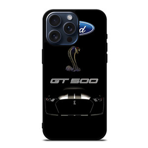 FORD MUSTANG GT BLACK iPhone 15 Pro Max Case Cover FORD MUSTANG GT BLACK iPhone 15 Pro Max Case Cover