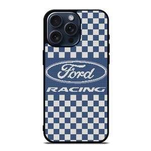 FORD RACING PATTERN iPhone 15 Pro Max Case Cover FORD RACING PATTERN iPhone 15 Pro Max Case Cover