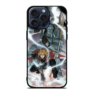 FULLMETAL ALCHEMIST EDWARD AND ALPHONSE ELRIC iPhone 15 Pro Max Case Cover