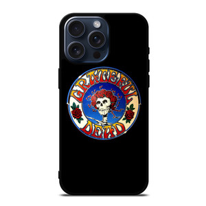 GRATEFUL DEAD BADGE ART iPhone 15 Pro Max Case Cover GRATEFUL DEAD BADGE ART iPhone 15 Pro Max Case Cover
