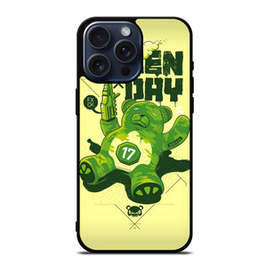 GREEN DAY BAND BEAR GUN iPhone 15 Pro Max Case Cover
