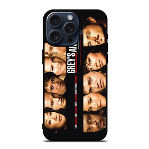 GREY'S ANATOMY iPhone 15 Pro Max Case Cover GREY'S ANATOMY iPhone 15 Pro Max Case Cover