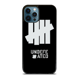 UNDEFEATED BLACK LOGO iPhone 12 Pro Max Case Cover UNDEFEATED BLACK LOGO iPhone 12 Pro Max Case Cover