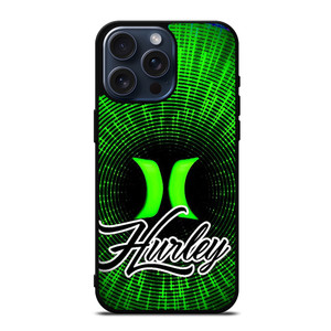 HURLEY LOGO GREEN iPhone 15 Pro Max Case Cover HURLEY LOGO GREEN iPhone 15 Pro Max Case Cover