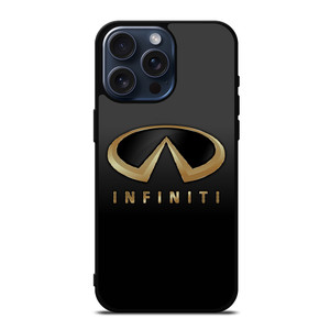 INFINITI CAR GOLD LOGO iPhone 15 Pro Max Case Cover INFINITI CAR GOLD LOGO iPhone 15 Pro Max Case Cover