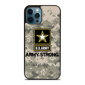 US ARMY ARMY STRONG CAMO iPhone 12 Pro Max Case Cover