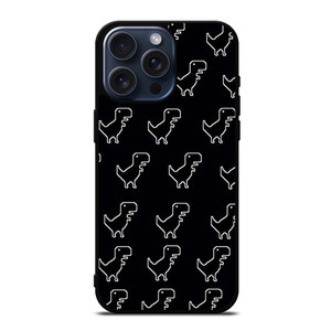 INTERNET ERROR DINOSAUR PATTERN iPhone 15 Pro Max Case Cover