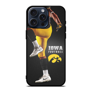 IOWA HAWKEYES FOOTBALL iPhone 15 Pro Max Case Cover