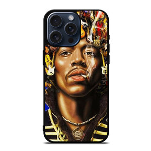 JIMI HENDRIX GUITAR HAIR iPhone 15 Pro Max Case Cover JIMI HENDRIX GUITAR HAIR iPhone 15 Pro Max Case Cover