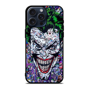 JOKER ABSTARCT FACE iPhone 15 Pro Max Case Cover