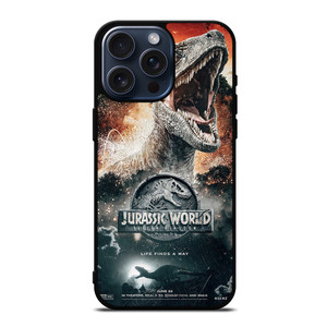 JURASSIC WORLD FALLEN KINGDOM POSTER iPhone 15 Pro Max Case Cover JURASSIC WORLD FALLEN KINGDOM POSTER iPhone 15 Pro Max Case Cover
