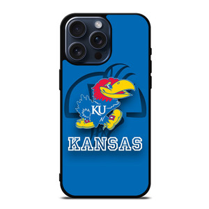 KANSAS JAYHAWKS BASKETBALL LOGO iPhone 15 Pro Max Case Cover KANSAS JAYHAWKS BASKETBALL LOGO iPhone 15 Pro Max Case Cover