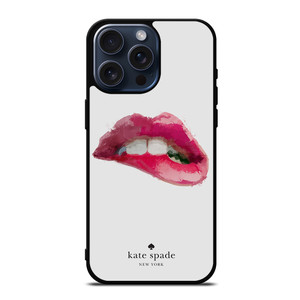 KATE SPADE RED LIPS iPhone 15 Pro Max Case Cover