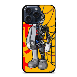 KAWS ROBOT HYPERBEAST iPhone 15 Pro Max Case Cover KAWS ROBOT HYPERBEAST iPhone 15 Pro Max Case Cover
