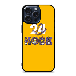 KOBE BRYANT LA LAKERS ICON iPhone 15 Pro Max Case Cover