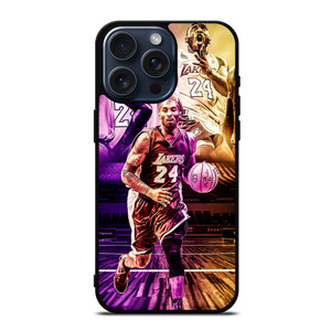 KOBE BRYANT LA LAKERS iPhone 15 Pro Max Case Cover