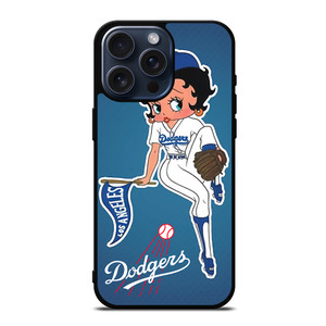 LA DODGERS X BETTY BOOP iPhone 15 Pro Max Case Cover