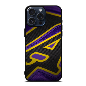 LA LAKERS LOGO JERSEY iPhone 15 Pro Max Case Cover