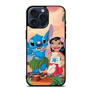 LILO AND STITCH CARTOON iPhone 15 Pro Max Case Cover LILO AND STITCH CARTOON iPhone 15 Pro Max Case Cover