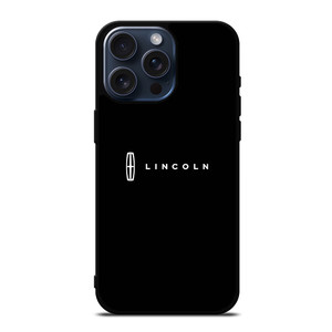 LINCOLN MOTOR BLACK LOGO iPhone 15 Pro Max Case Cover LINCOLN MOTOR BLACK LOGO iPhone 15 Pro Max Case Cover