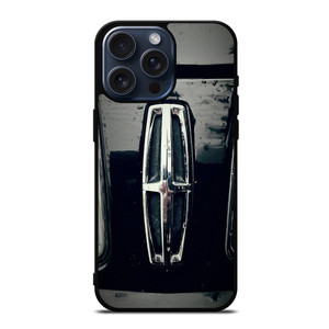 LINCOLN MOTOR METAL EMBLEM iPhone 15 Pro Max Case Cover