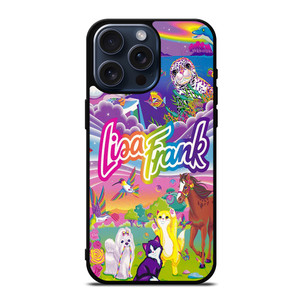 LISA FRANK LOGO iPhone 15 Pro Max Case Cover LISA FRANK LOGO iPhone 15 Pro Max Case Cover