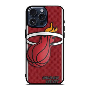 LOGO MIAMI HEAT BASKETBALL iPhone 15 Pro Max Case Cover