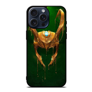 LOKI CROWN HELMET iPhone 15 Pro Max Case Cover LOKI CROWN HELMET iPhone 15 Pro Max Case Cover