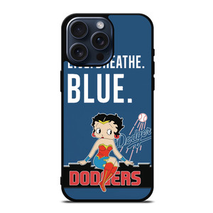 LOS ANGELES BETTY BOOP DODGERS iPhone 15 Pro Max Case Cover