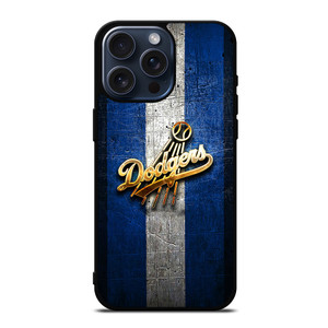 LOS ANGELES DODGERS GOLD LOGO iPhone 15 Pro Max Case Cover