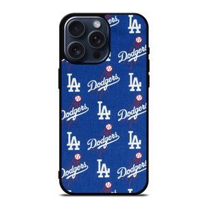 LOS ANGELES DODGERS JEANS PATTERN iPhone 15 Pro Max Case Cover