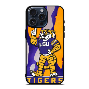 LSU TIGERS FOOTBALL TEAM 3 iPhone 15 Pro Max Case Cover